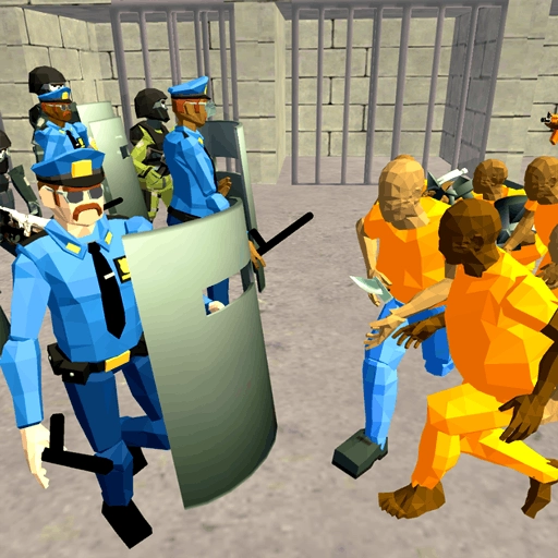Battle Simulator - Police Prison