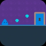 Enigmatic Blue Triangle