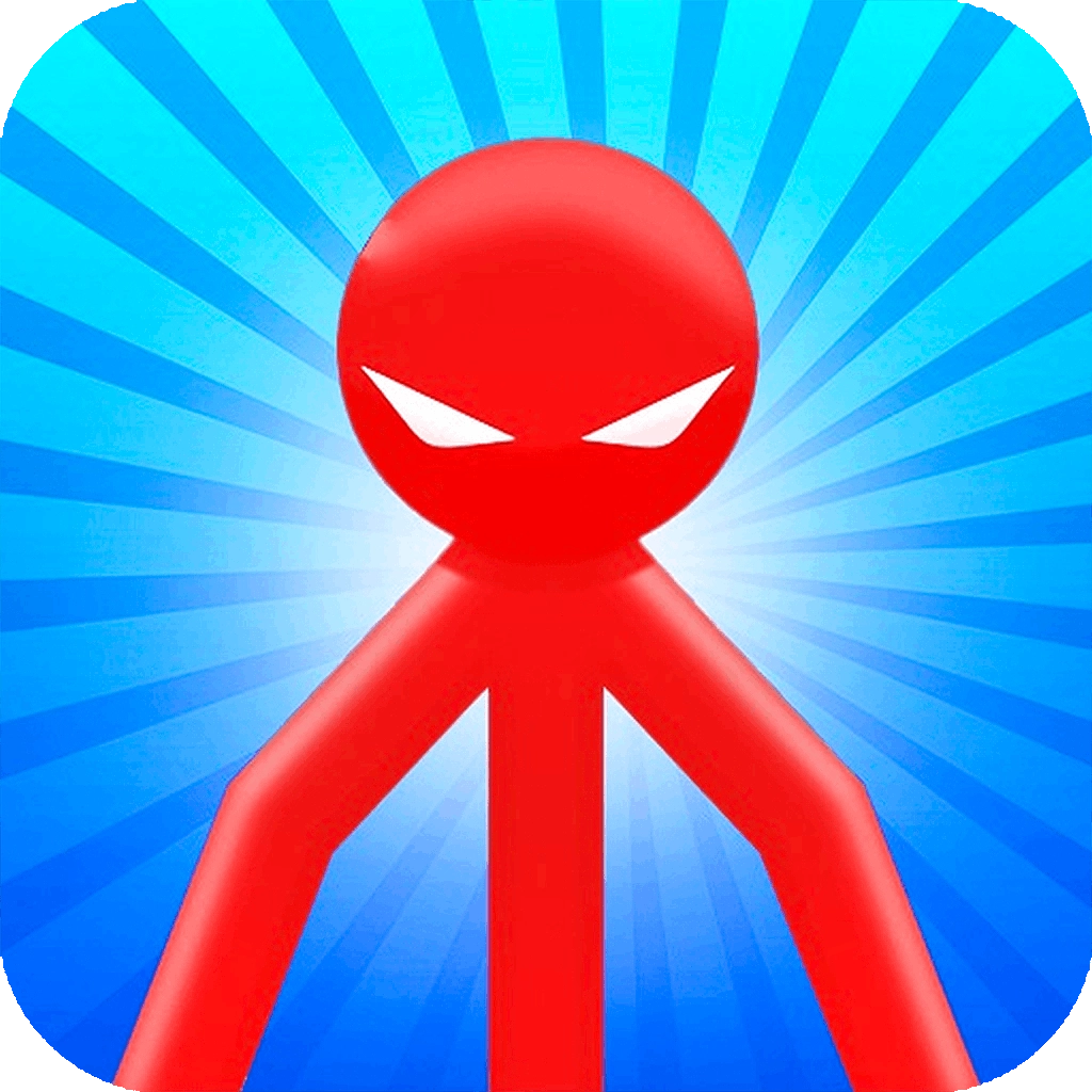 Red Stickman vs Monster School