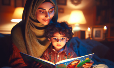 أهمية القصص في تطوير خيال وإبداع الطفل